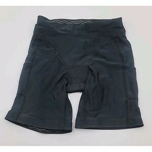 Skirt Sports Cycling Short Womens Small Black Nylon Spandex Blend Padded